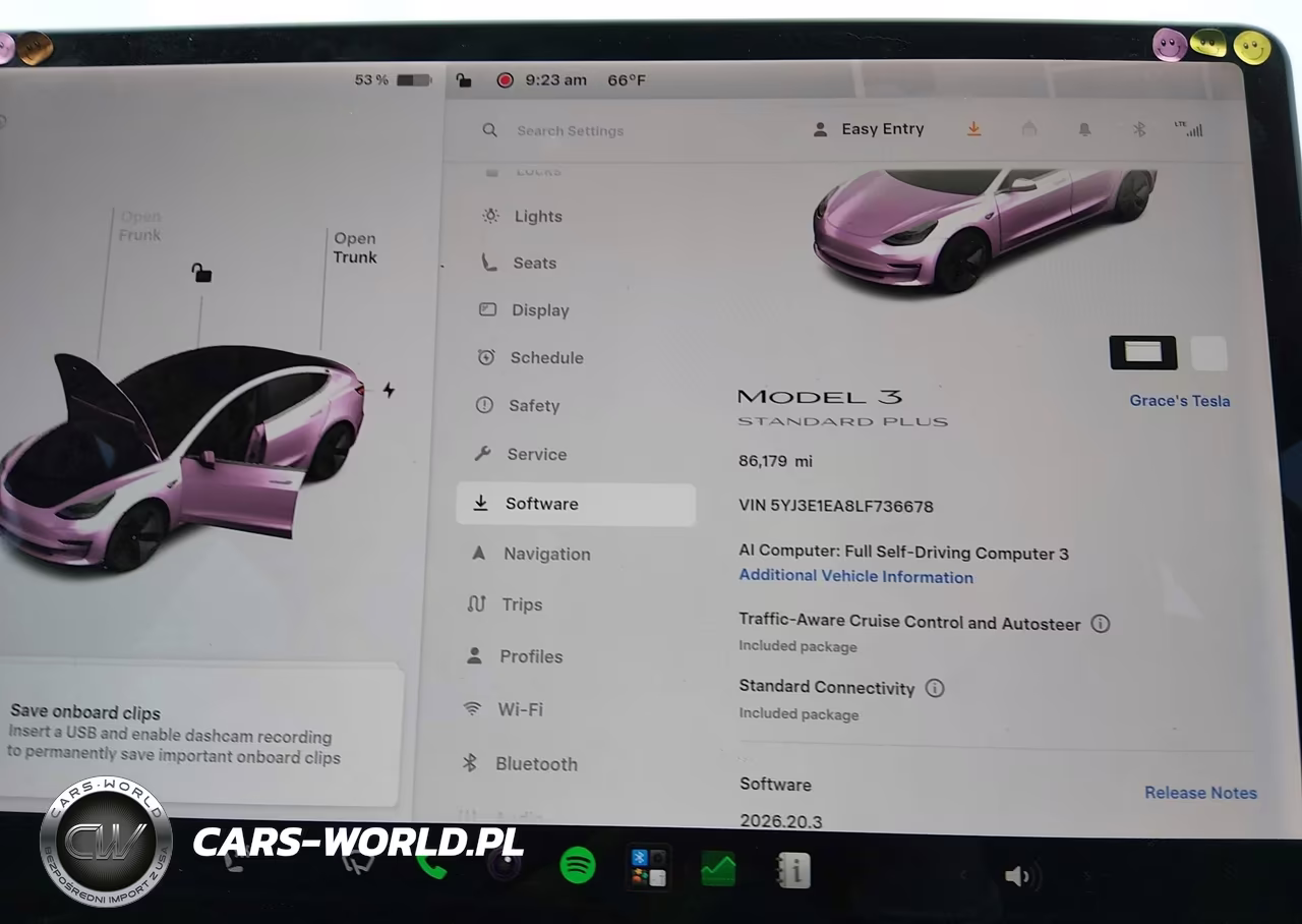 2020 Tesla Model 3 Standard Range Plus Rear-Wheel Drive-Standard Range Rear-Wheel Drive VIN:5YJ3E1EA8LF736678 - 7