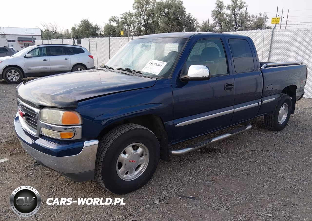 2002 GMC Sierra 1500 Sle VIN:2GTEK19T421194686 - 2