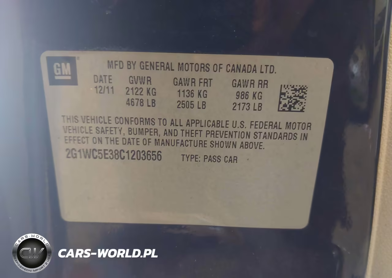 2012 Chevrolet Impala Ltz VIN:2G1WC5E38C1203656 - 9