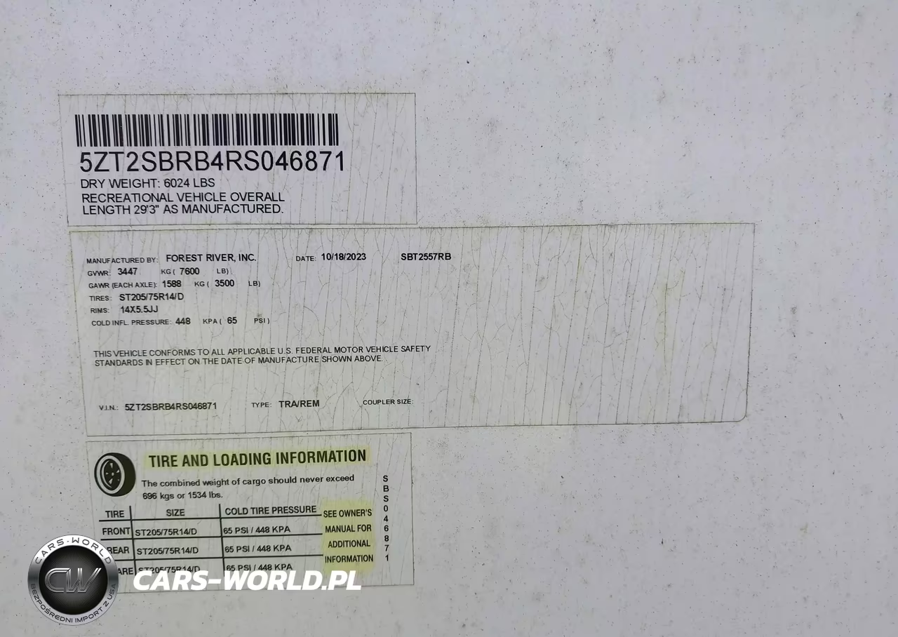 2024 Coachmen Other VIN:5ZT2SBRB4RS046871 - 9