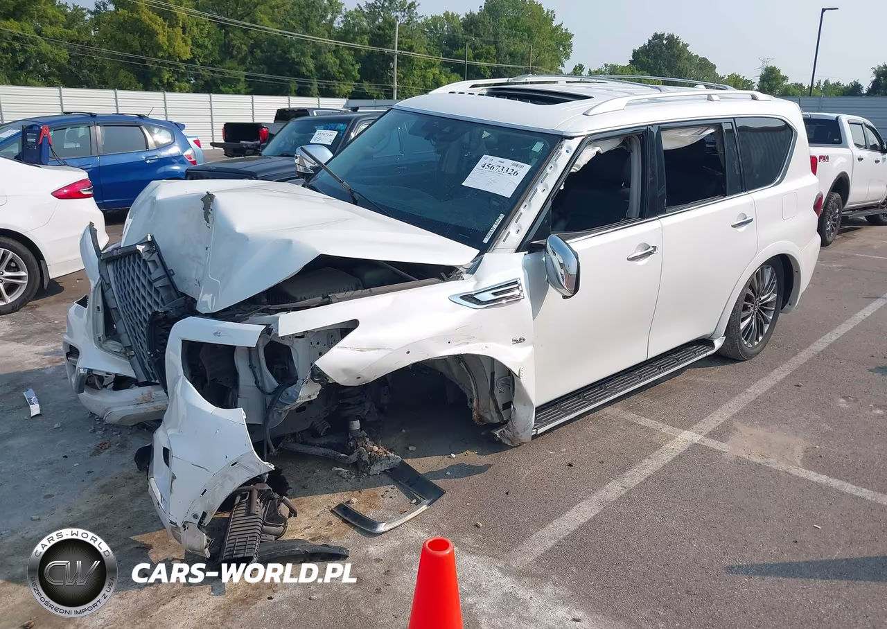 2019 Infiniti Qx80 Luxe VIN:JN8AZ2NE2K9236887 - 2