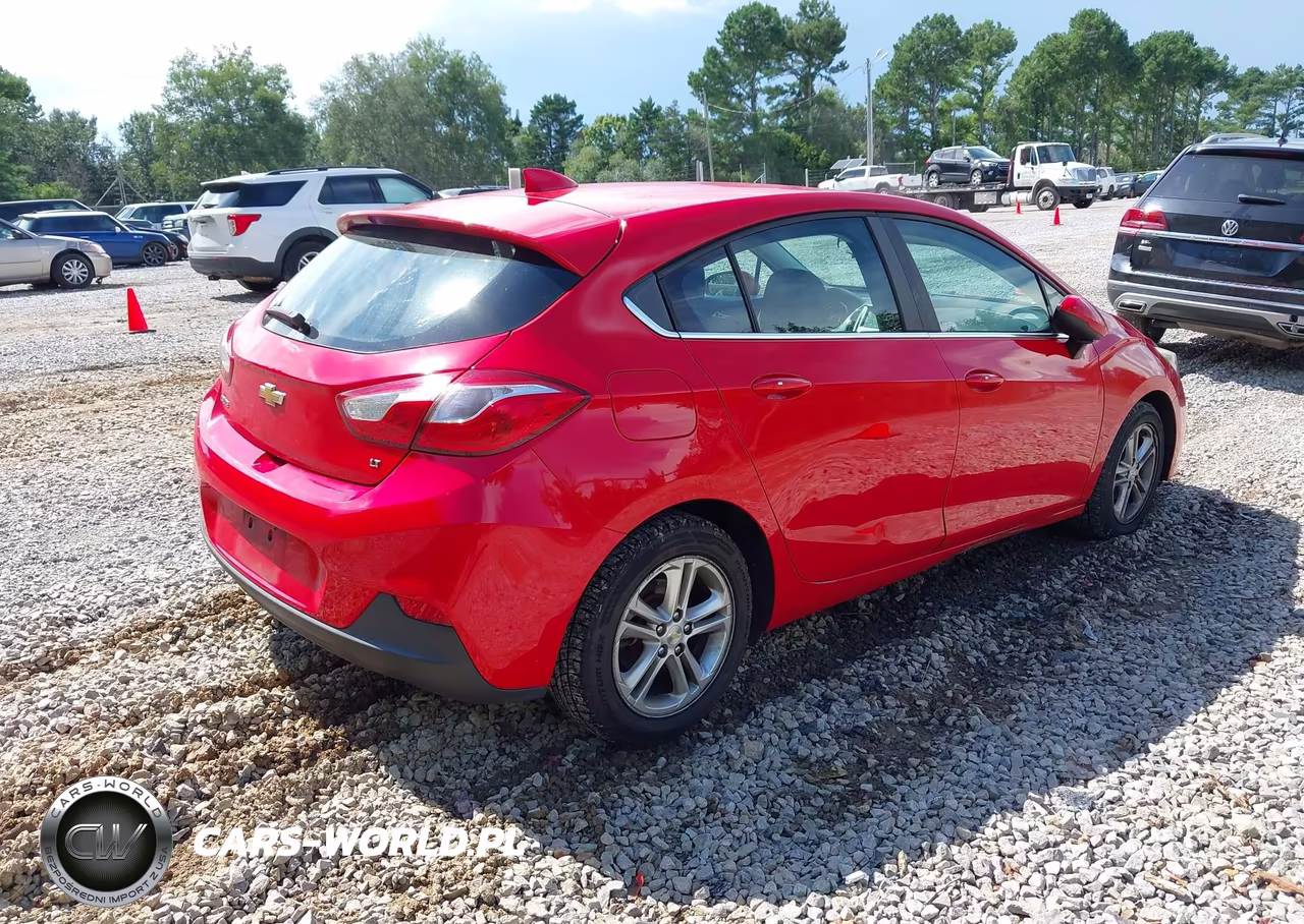 2017 Chevrolet Cruze Lt Auto VIN:3G1BE6SM4HS612180 - 4