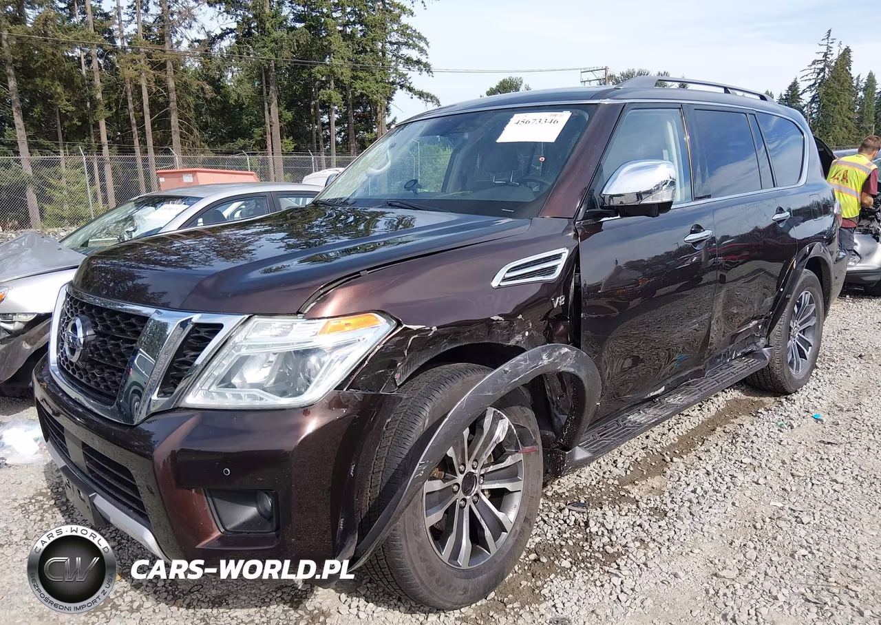 2018 Nissan Armada Sl VIN:JN8AY2ND6J9052058 - 2