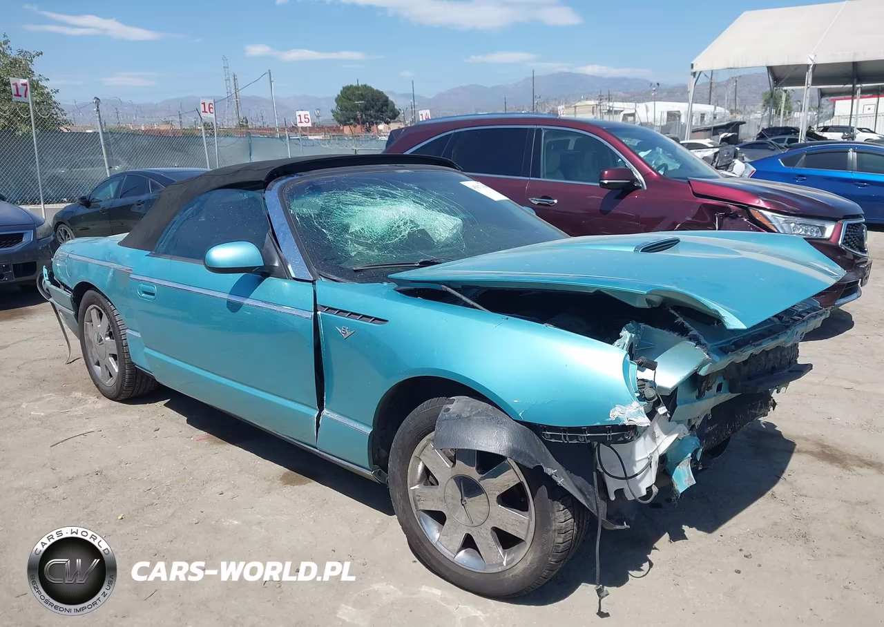 2002 Ford Thunderbird Deluxe-Premium-W-Hardtop Deluxe-W-Hardtop Premium