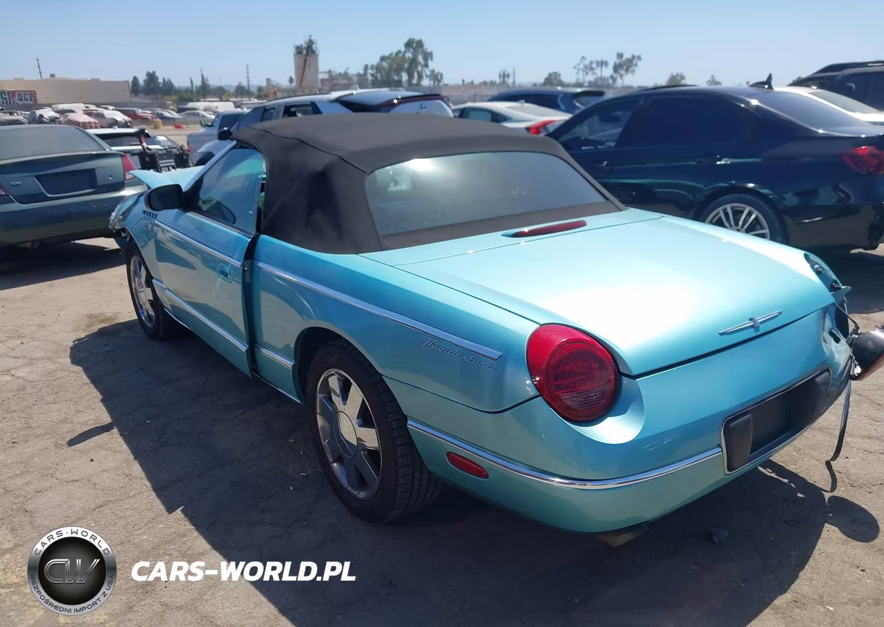 2002 Ford Thunderbird Deluxe-Premium-W-Hardtop Deluxe-W-Hardtop Premium VIN:1FAHP60A82Y109665 - 3