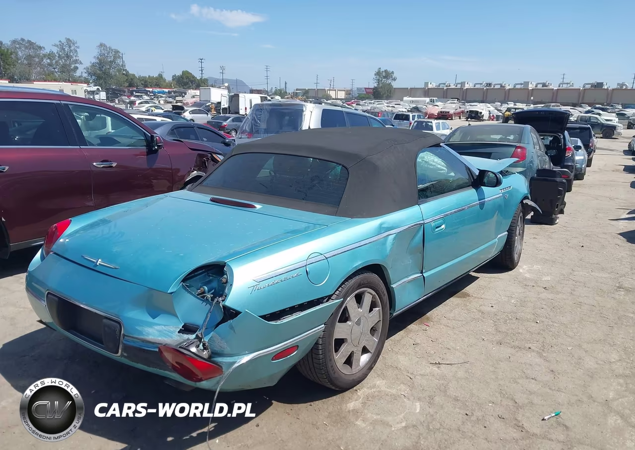 2002 Ford Thunderbird Deluxe-Premium-W-Hardtop Deluxe-W-Hardtop Premium VIN:1FAHP60A82Y109665 - 4