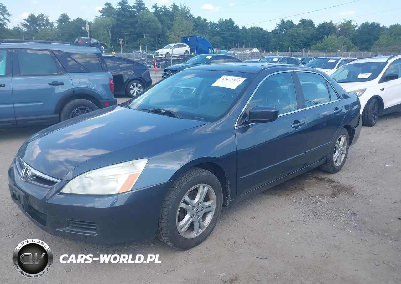2007 Honda Accord 2.4 Ex VIN:1HGCM55847A183289 - 2