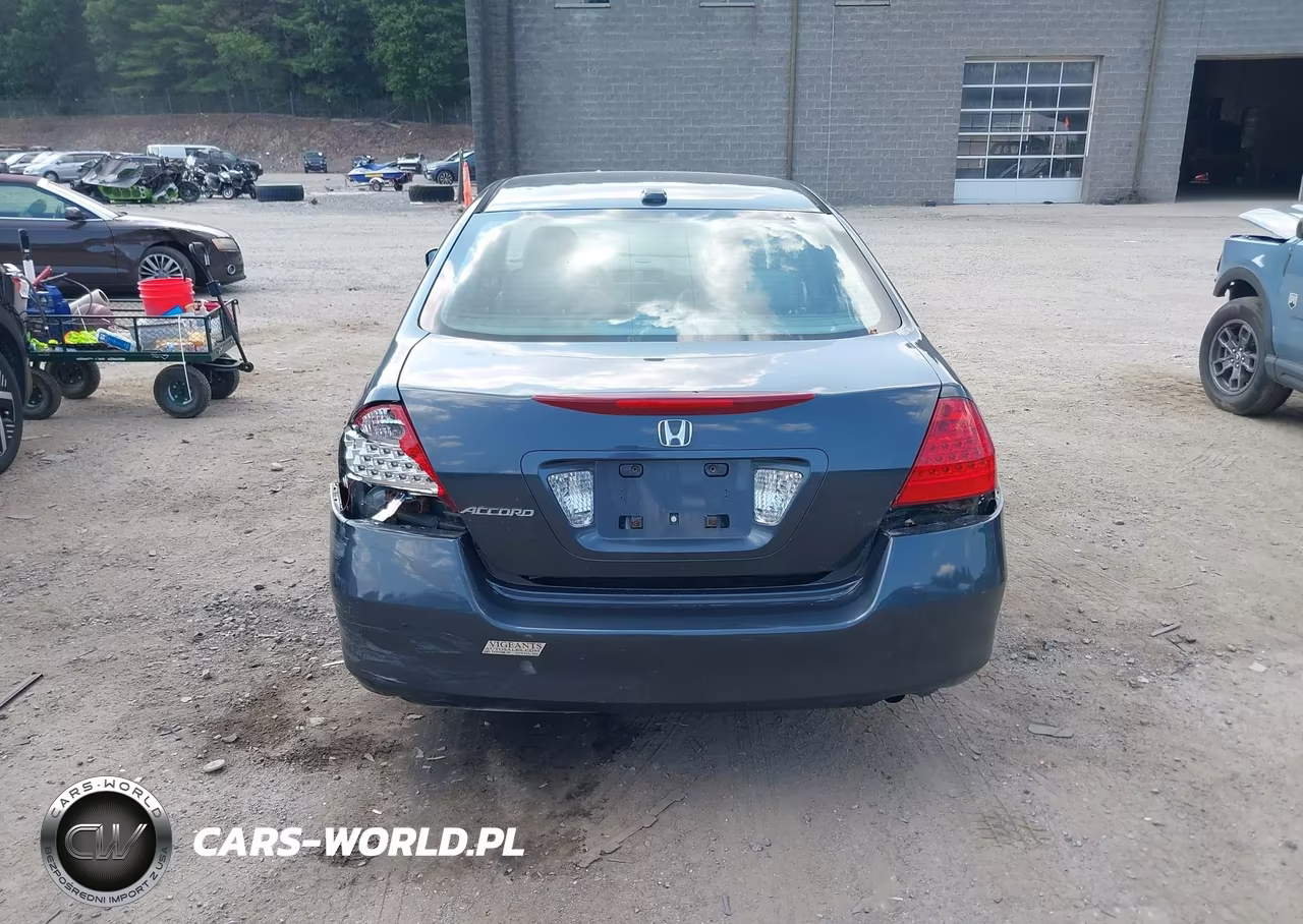 2007 Honda Accord 2.4 Ex VIN:1HGCM55847A183289 - 6