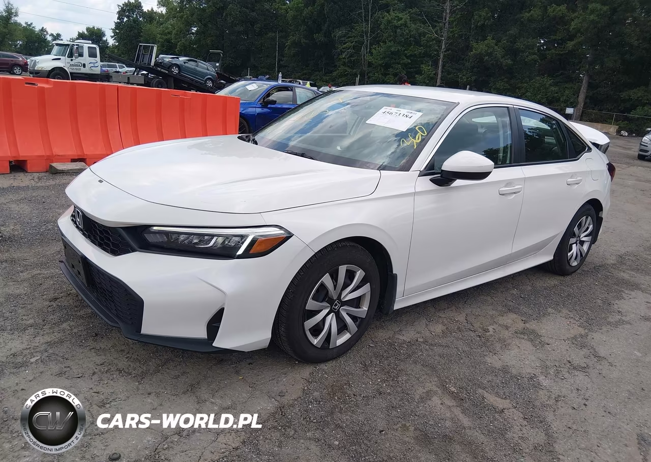 2025 Honda Civic Lx VIN:2HGFE2F24SH527135 - 2