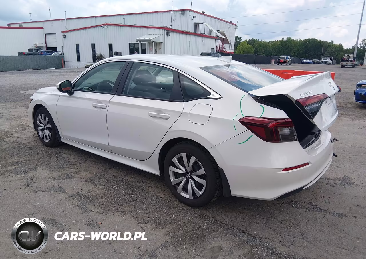 2025 Honda Civic Lx VIN:2HGFE2F24SH527135 - 3