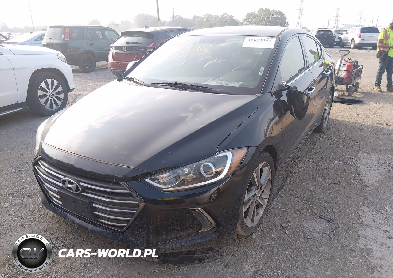 2017 Hyundai Elantra Limited VIN:5NPD84LF4HH064333 - 2