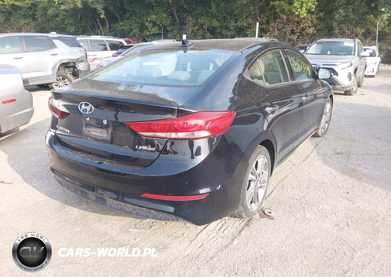 2017 Hyundai Elantra Limited VIN:5NPD84LF4HH064333 - 4