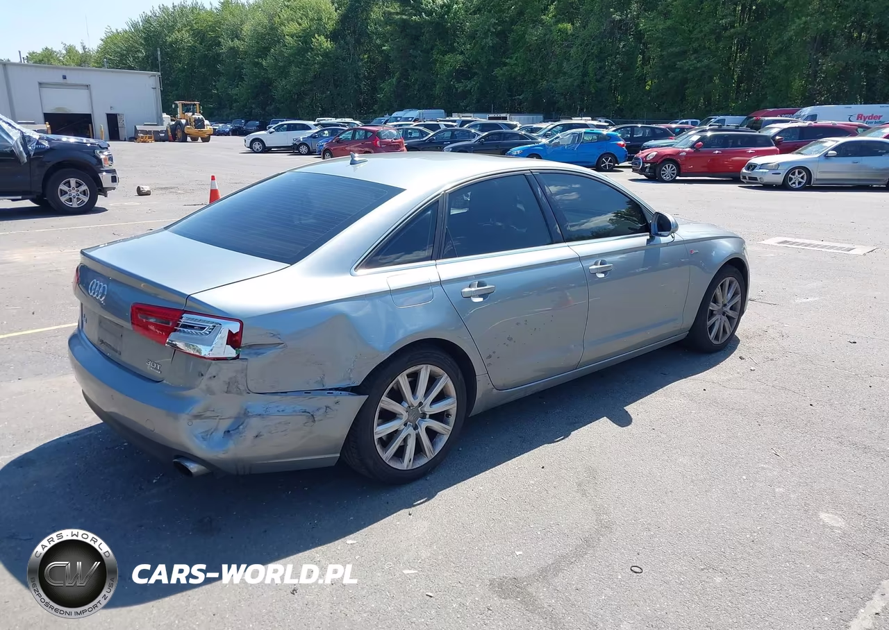 2013 Audi A6 3.0T Premium VIN:WAUGGAFC2DN145306 - 4