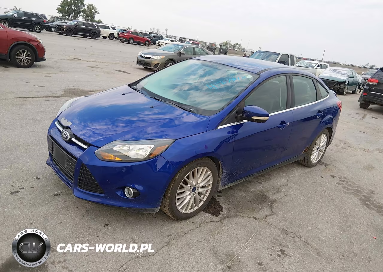 2014 Ford Focus Titanium VIN:1FADP3J22EL360753 - 2
