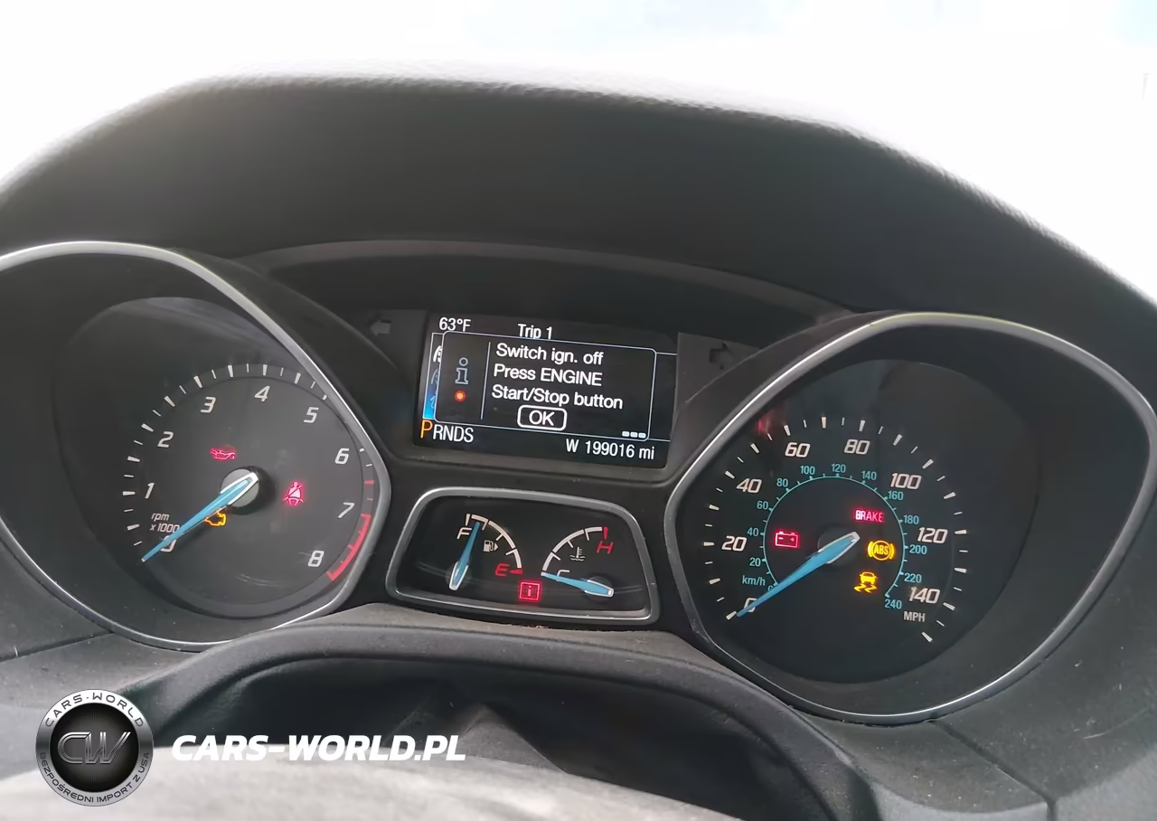 2014 Ford Focus Titanium VIN:1FADP3J22EL360753 - 7