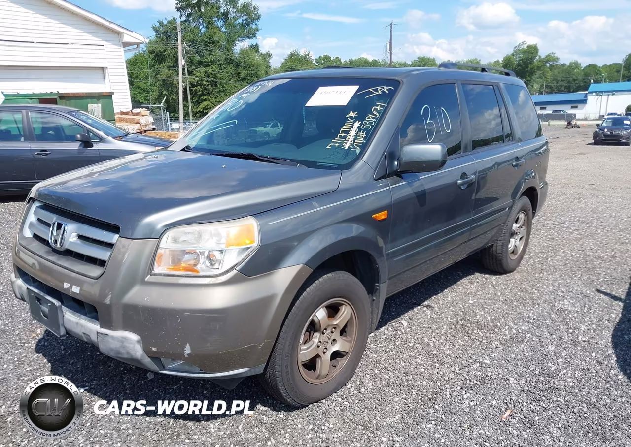2007 Honda Pilot Ex-L VIN:2HKYF18797H538671 - 2