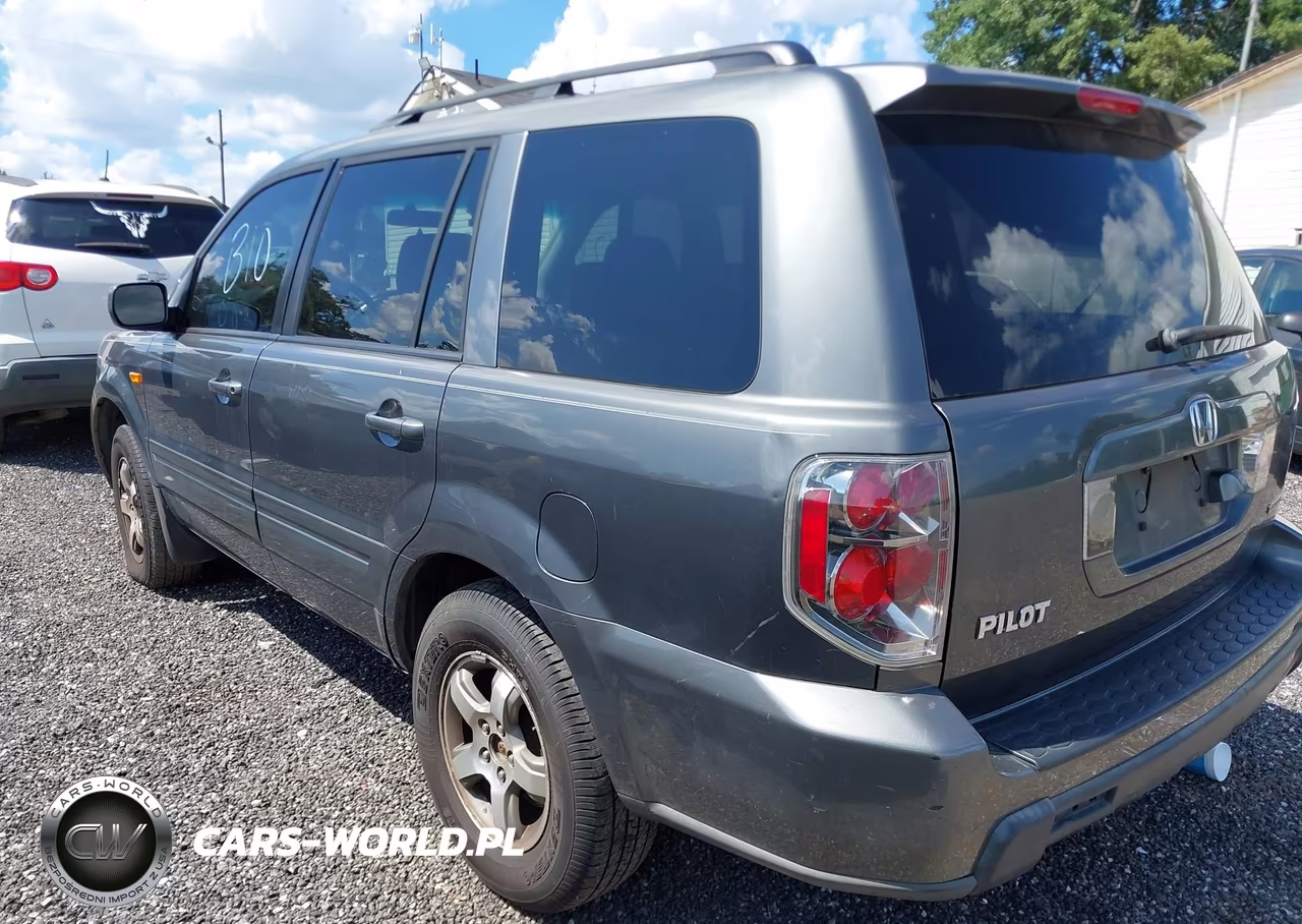 2007 Honda Pilot Ex-L VIN:2HKYF18797H538671 - 3