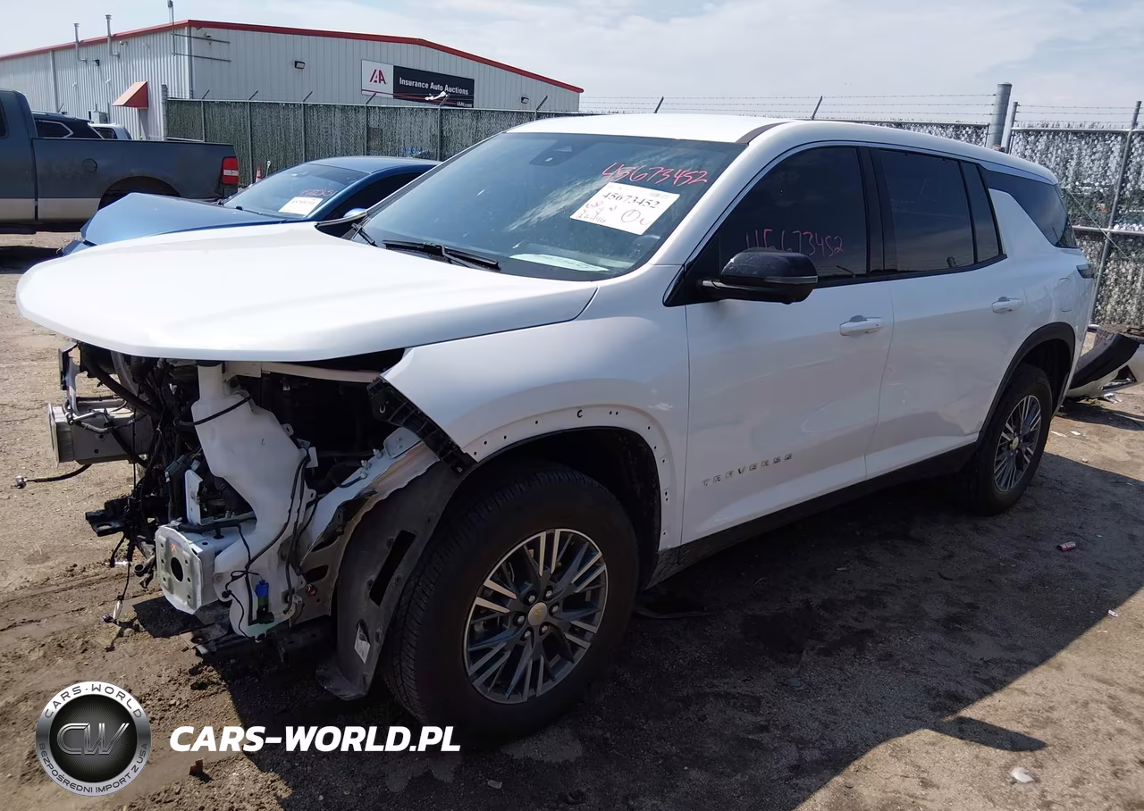 2024 Chevrolet Traverse Fwd Ls VIN:1GNEREKS3RJ185389 - 2