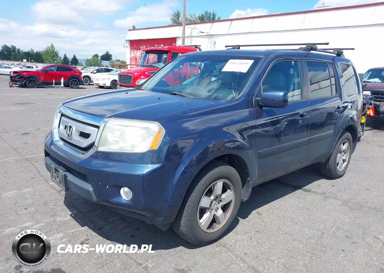 2011 Honda Pilot Ex-L VIN:5FNYF4H76BB012944 - 2