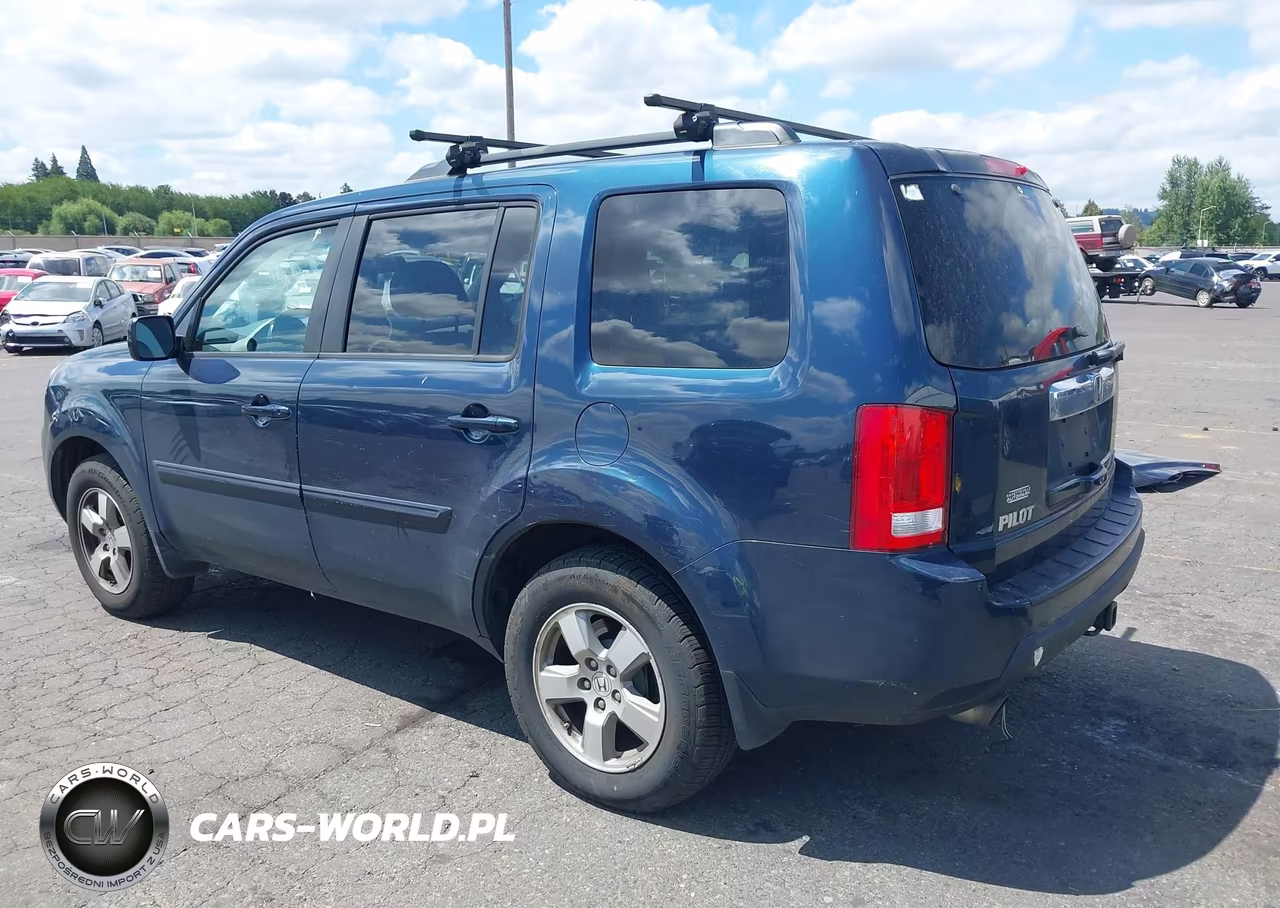 2011 Honda Pilot Ex-L VIN:5FNYF4H76BB012944 - 3