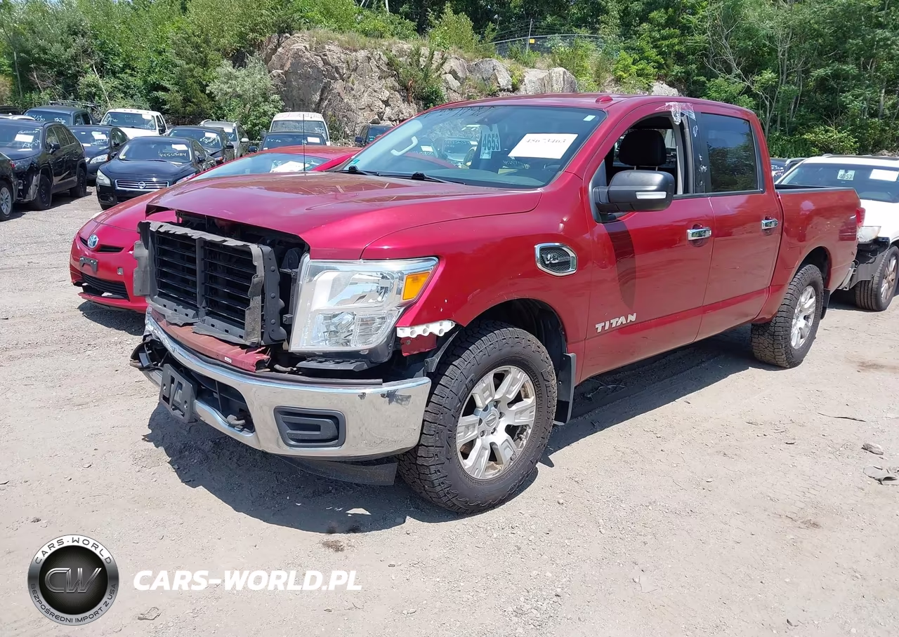 2017 Nissan Titan Sv VIN:1N6AA1EJ9HN508150 - 2