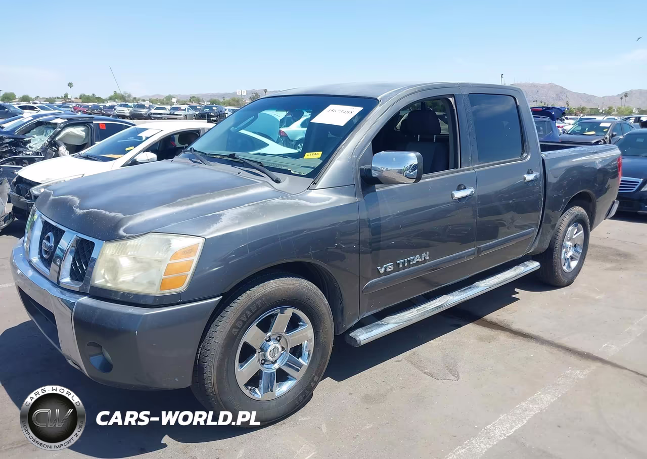 2007 Nissan Titan Se VIN:1N6AA07AX7N210745 - 2