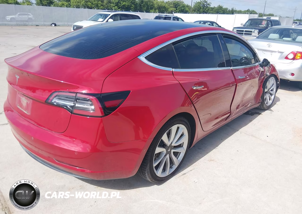 2018 Tesla Model 3 Long Range-Mid Range VIN:5YJ3E1EA3JF163685 - 4