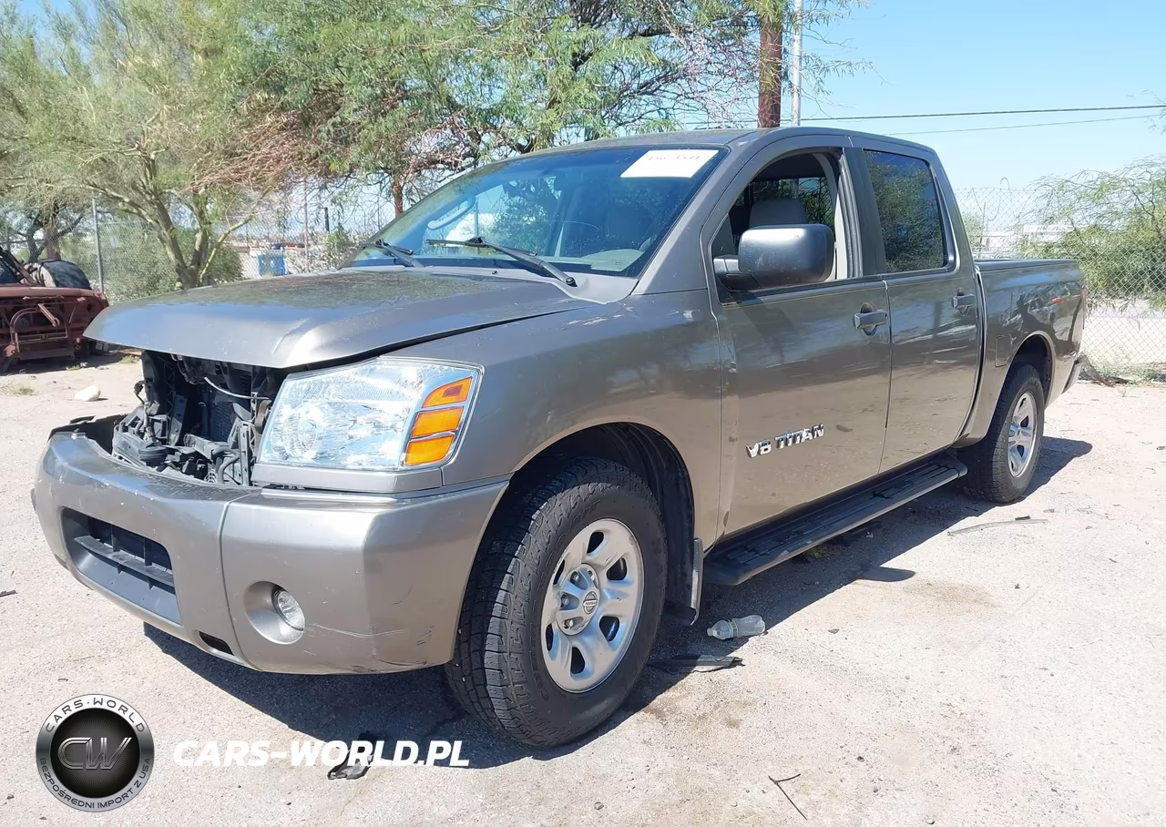 2007 Nissan Titan Xe VIN:1N6AA07A17N246078 - 2