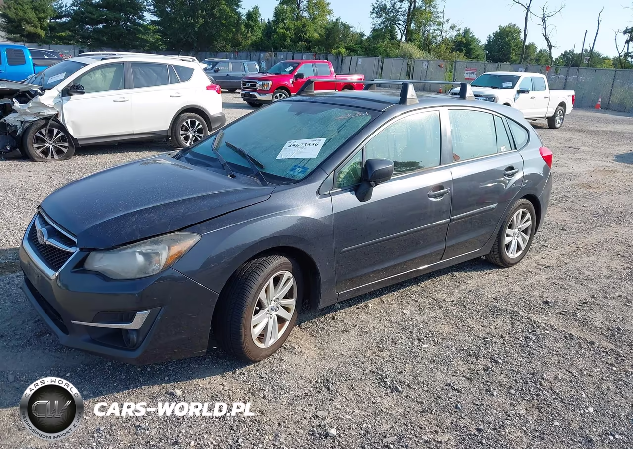 2016 Subaru Impreza 2.0I Premium VIN:JF1GPAB68G8249536 - 2
