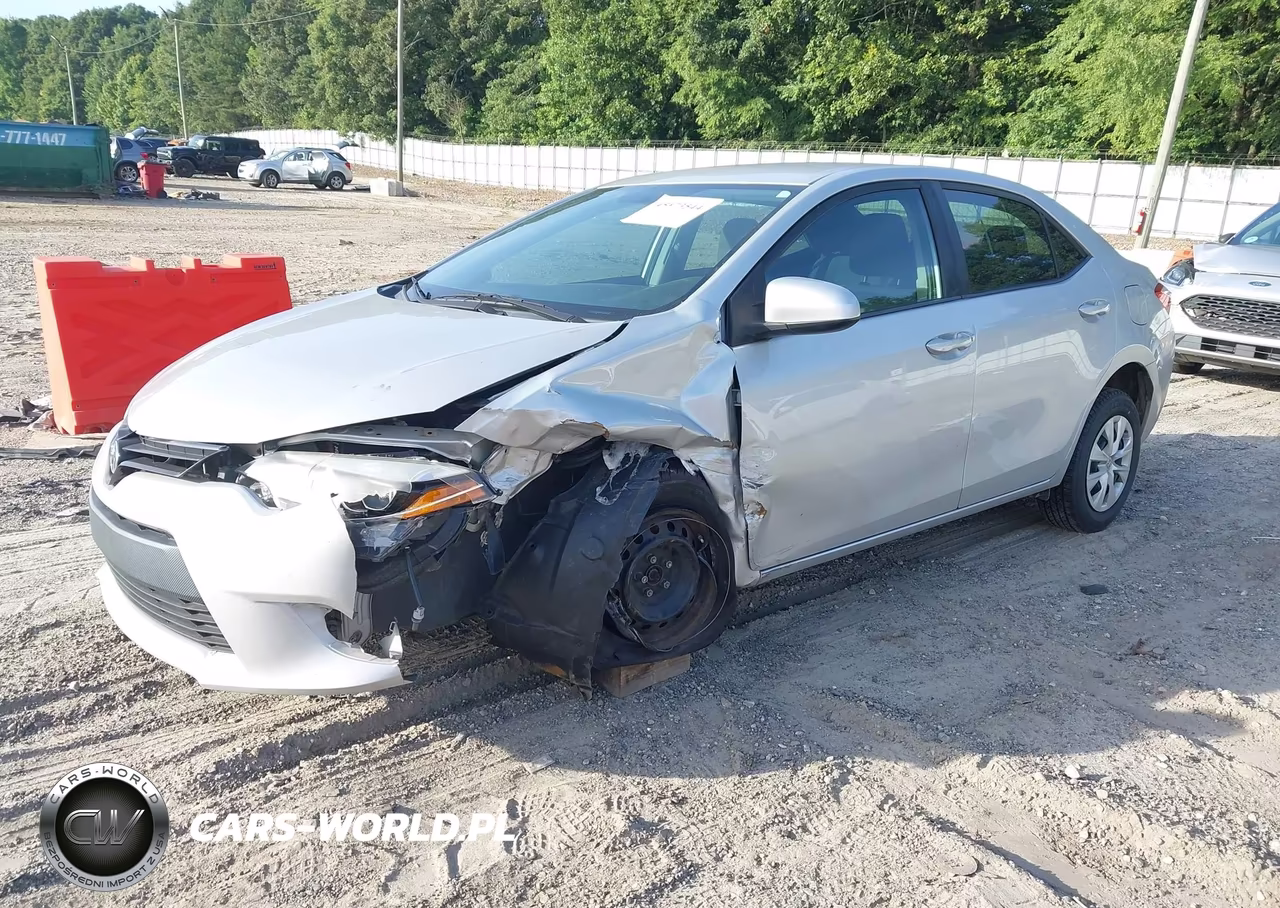 2016 Toyota Corolla L VIN:2T1BURHEXGC503861 - 2