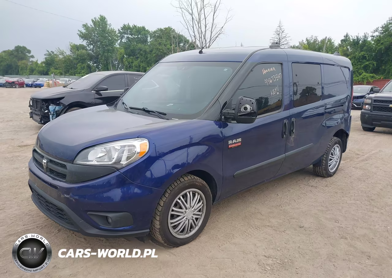 2017 Ram Promaster City Tradesman Slt VIN:ZFBERFBB2H6E27689 - 2