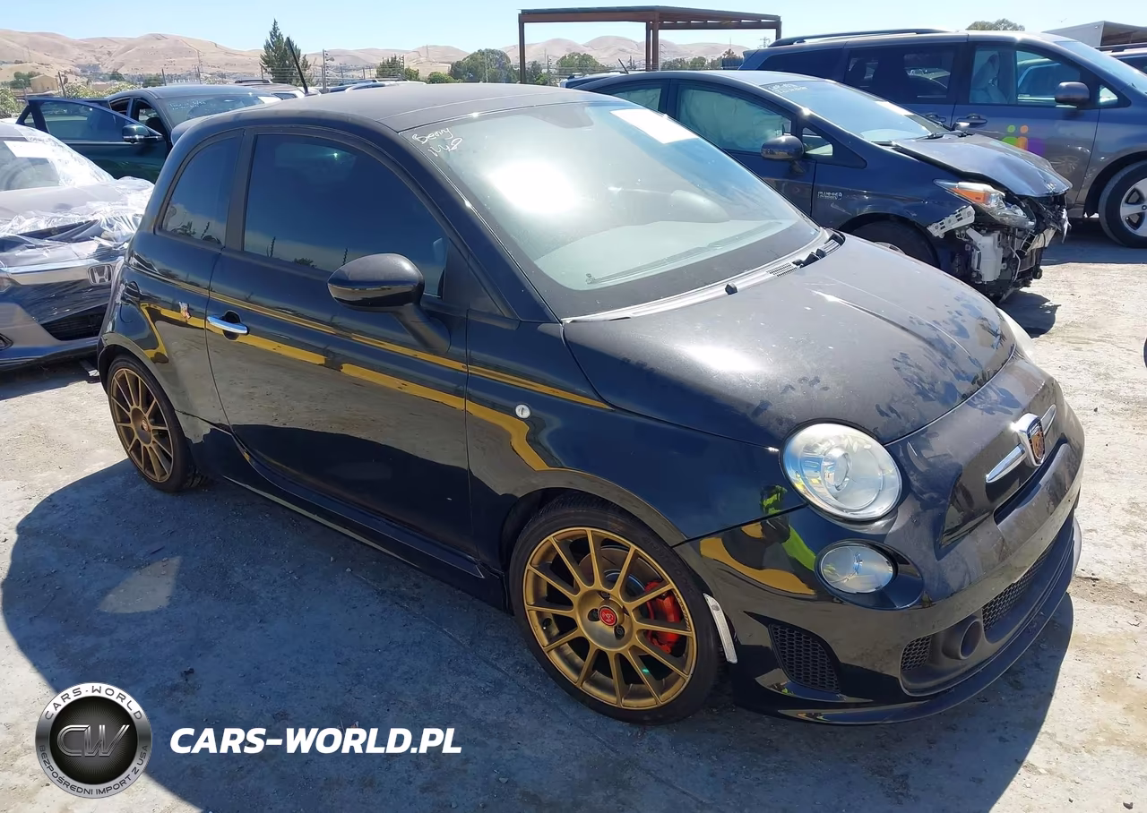 2012 Fiat 500 Abarth VIN:3C3CFFFH0CT314237 - 1