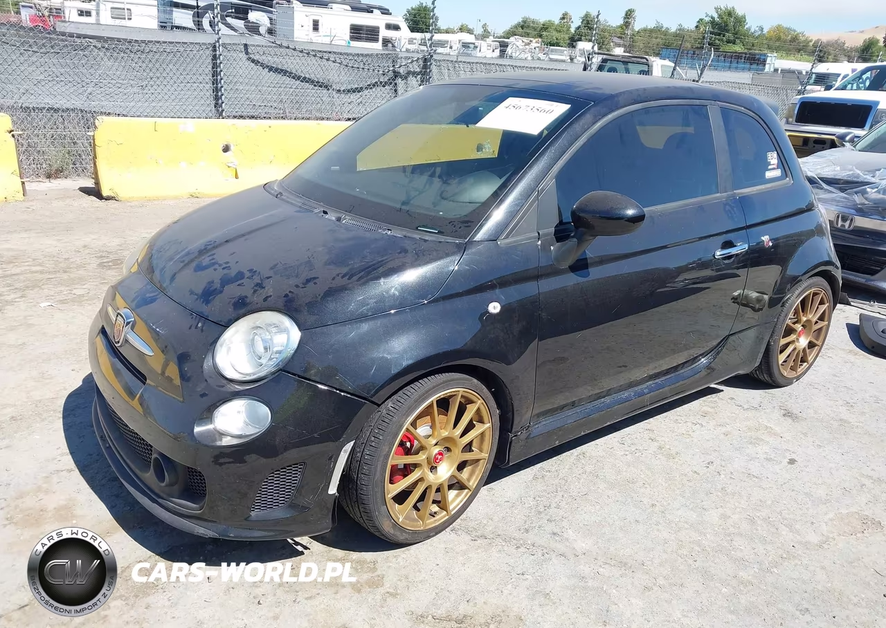 2012 Fiat 500 Abarth VIN:3C3CFFFH0CT314237 - 2