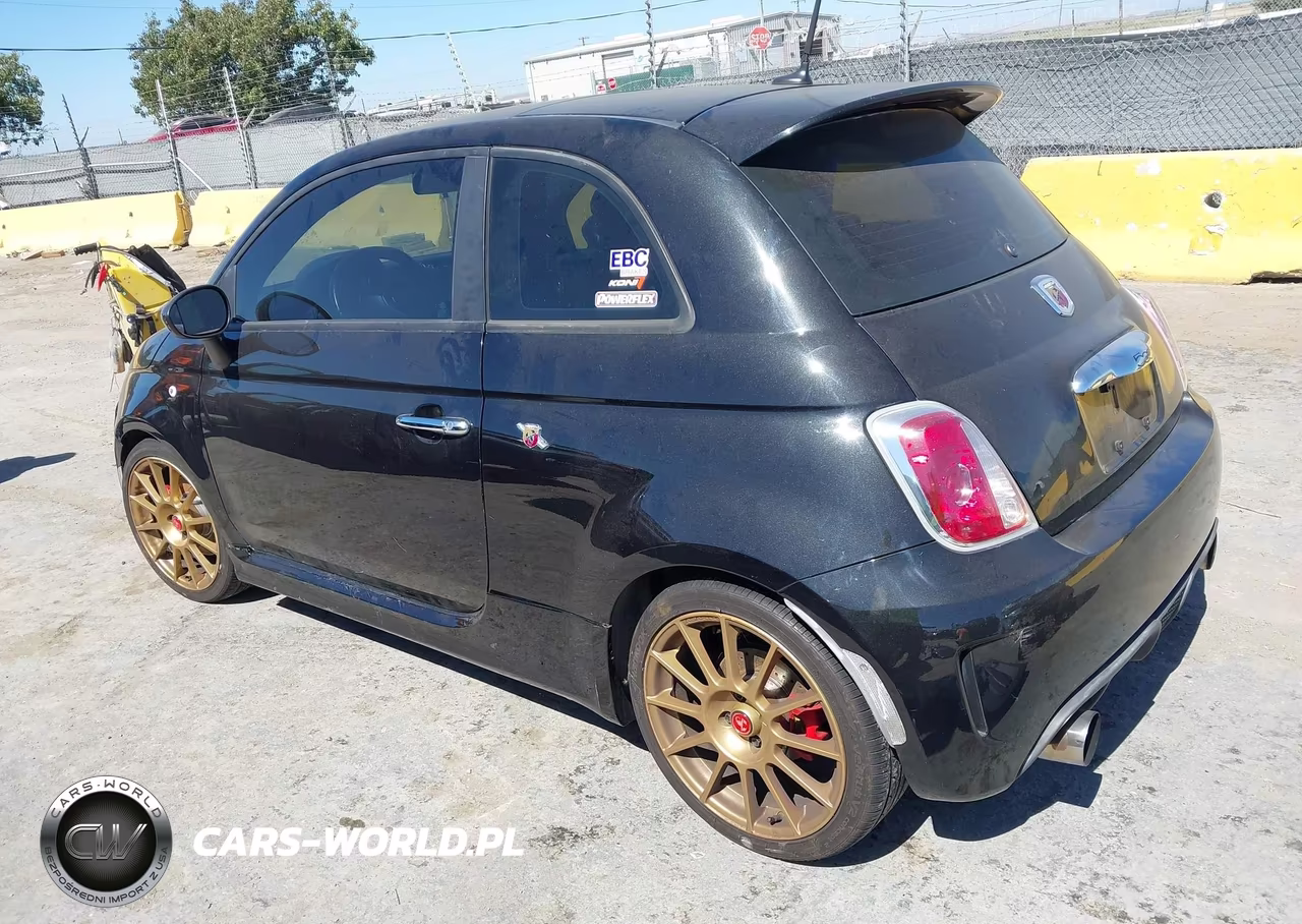 2012 Fiat 500 Abarth VIN:3C3CFFFH0CT314237 - 3