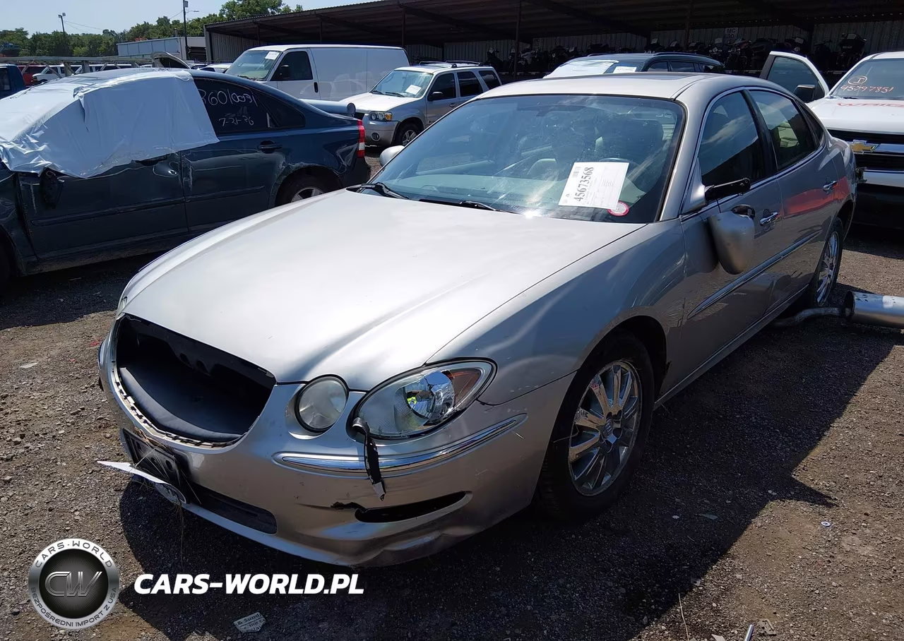 2008 Buick Lacrosse Cxl VIN:2G4WD582181165262 - 2