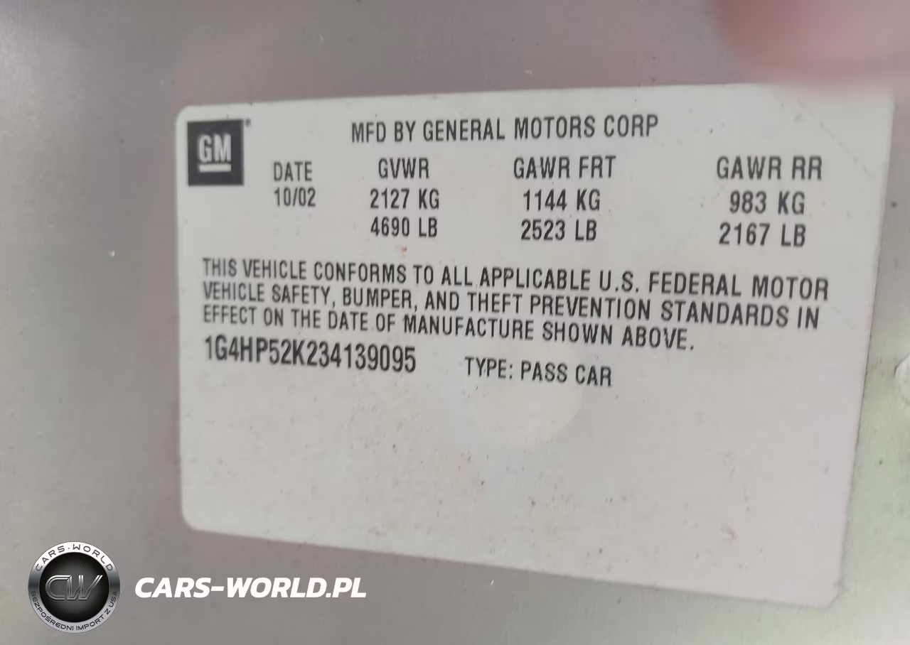 2003 Buick Lesabre Custom VIN:1G4HP52K234139095 - 9