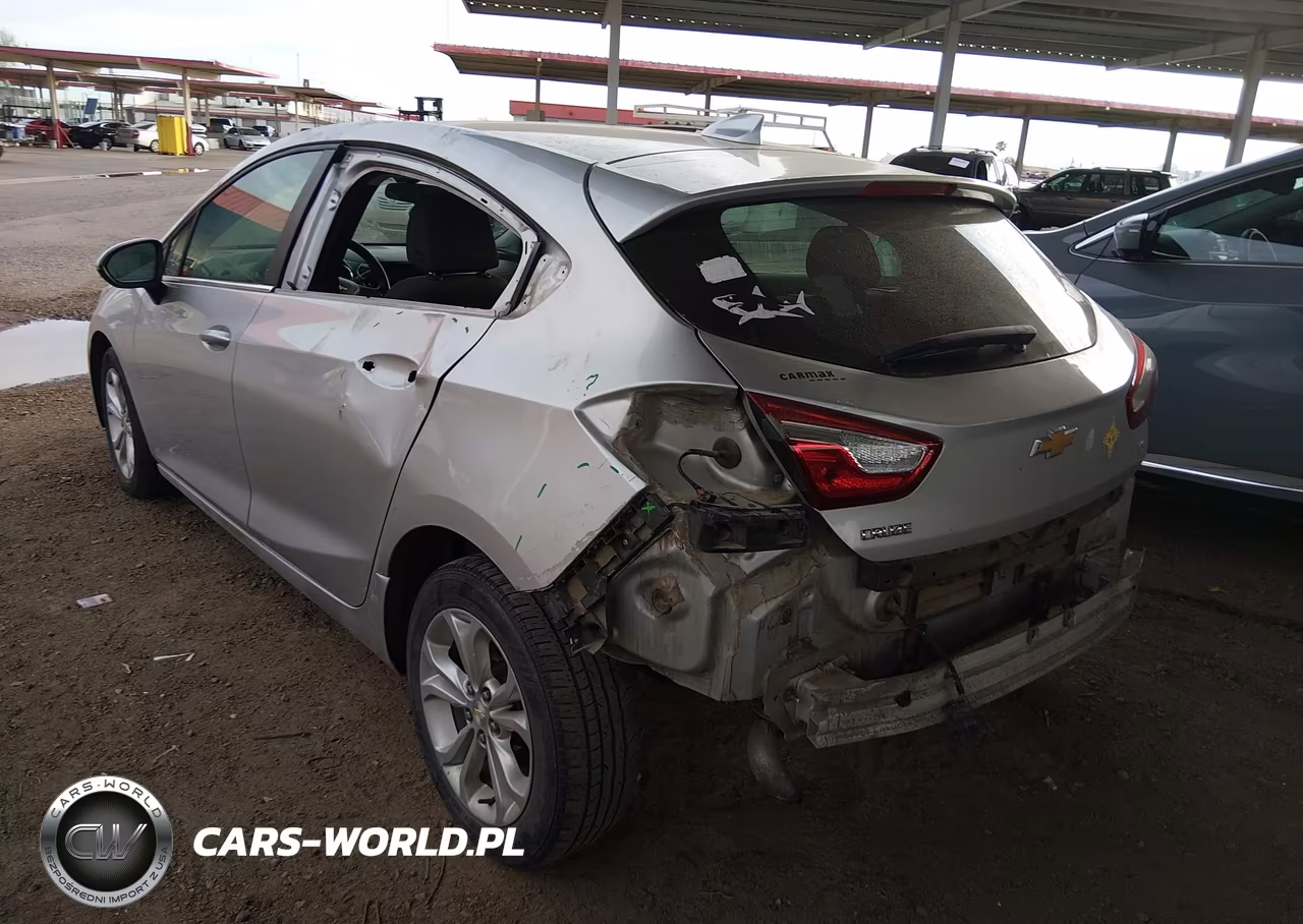 2019 Chevrolet Cruze Lt VIN:3G1BE6SM0KS525318 - 3