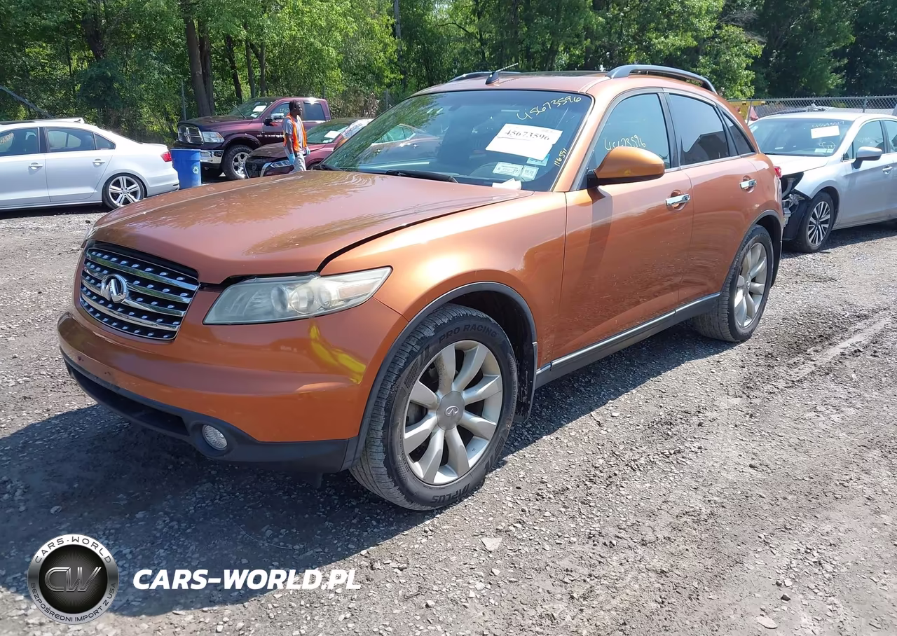 2003 Infiniti Fx45 VIN:JNRBS08W13X002931 - 2