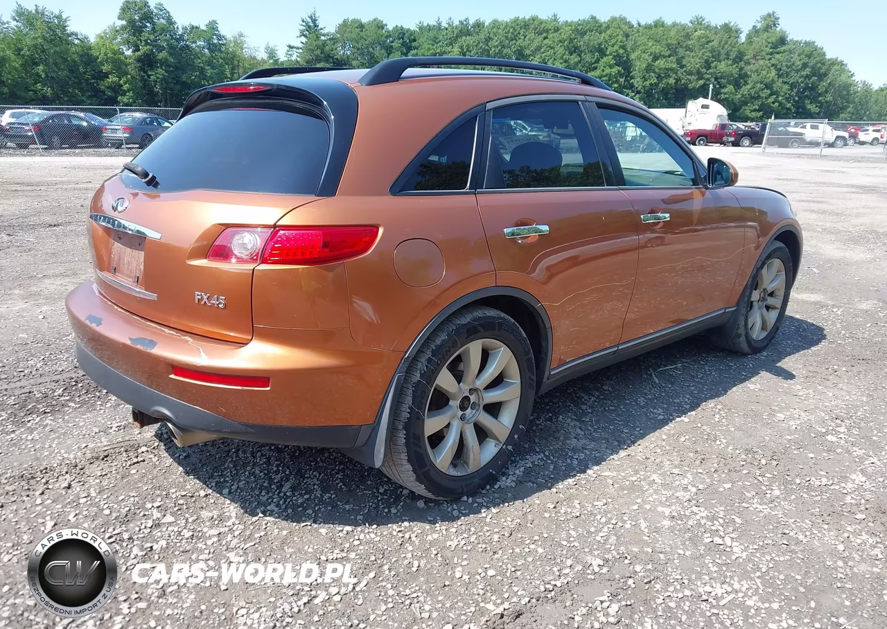 2003 Infiniti Fx45 VIN:JNRBS08W13X002931 - 4