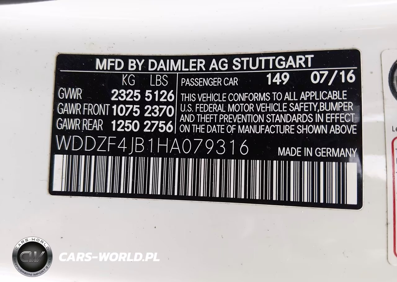 2017 Mercedes-Benz E 300 VIN:WDDZF4JB1HA079316 - 9
