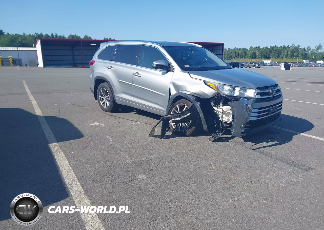 2017 Toyota Highlander Xle VIN:5TDJZRFH7HS413912 - 1