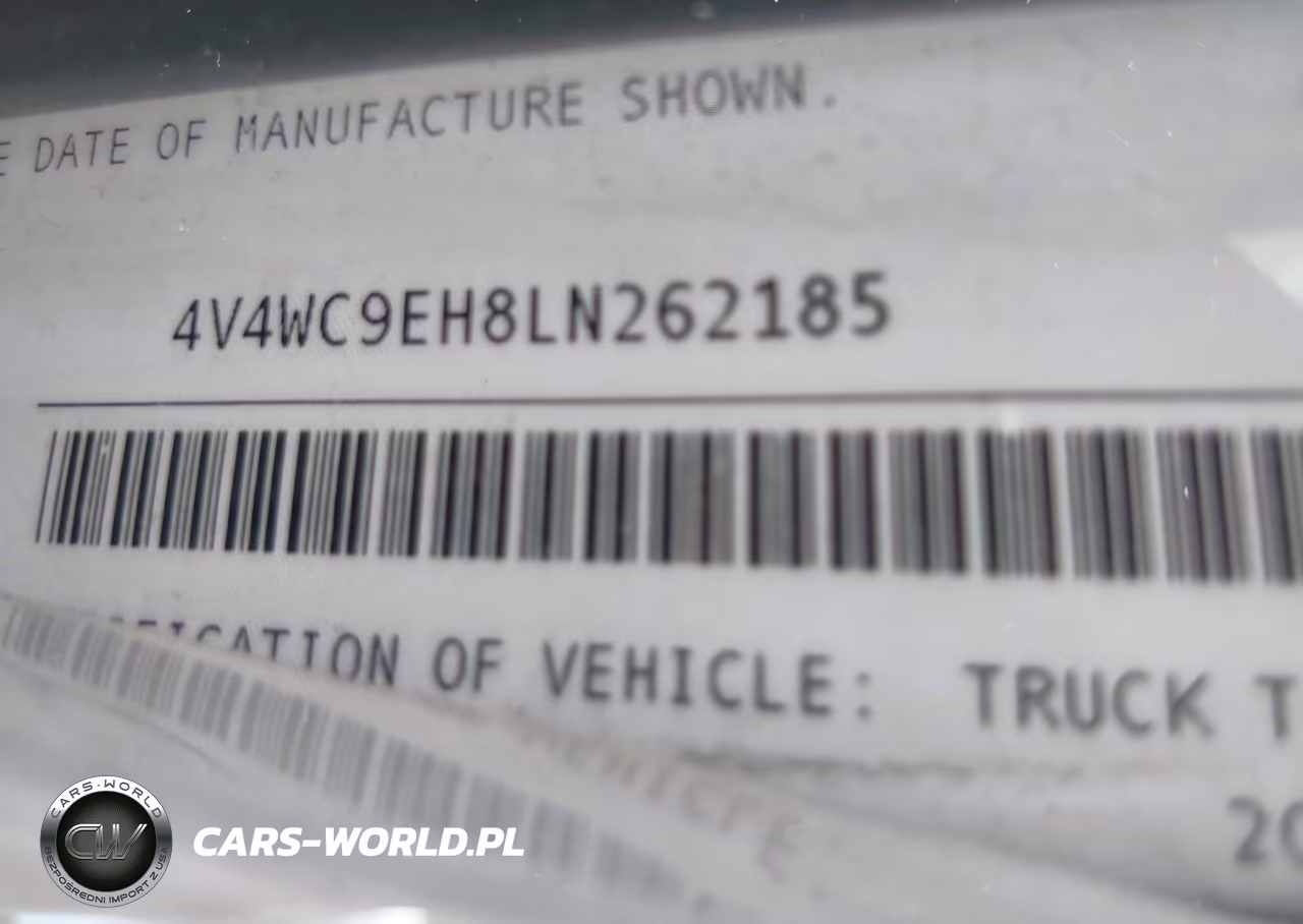 2020 Volvo Vnr VIN:4V4WC9EH8LN262185 - 8