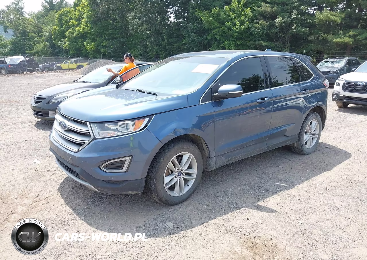 2018 Ford Edge Sel VIN:2FMPK4J98JBB43500 - 2