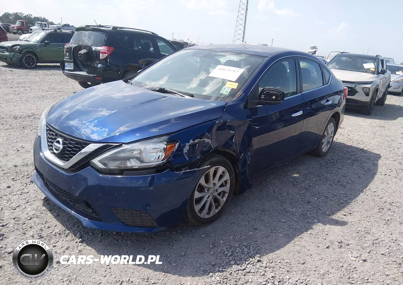 2018 Nissan Sentra Sv VIN:3N1AB7AP2JY294806 - 2