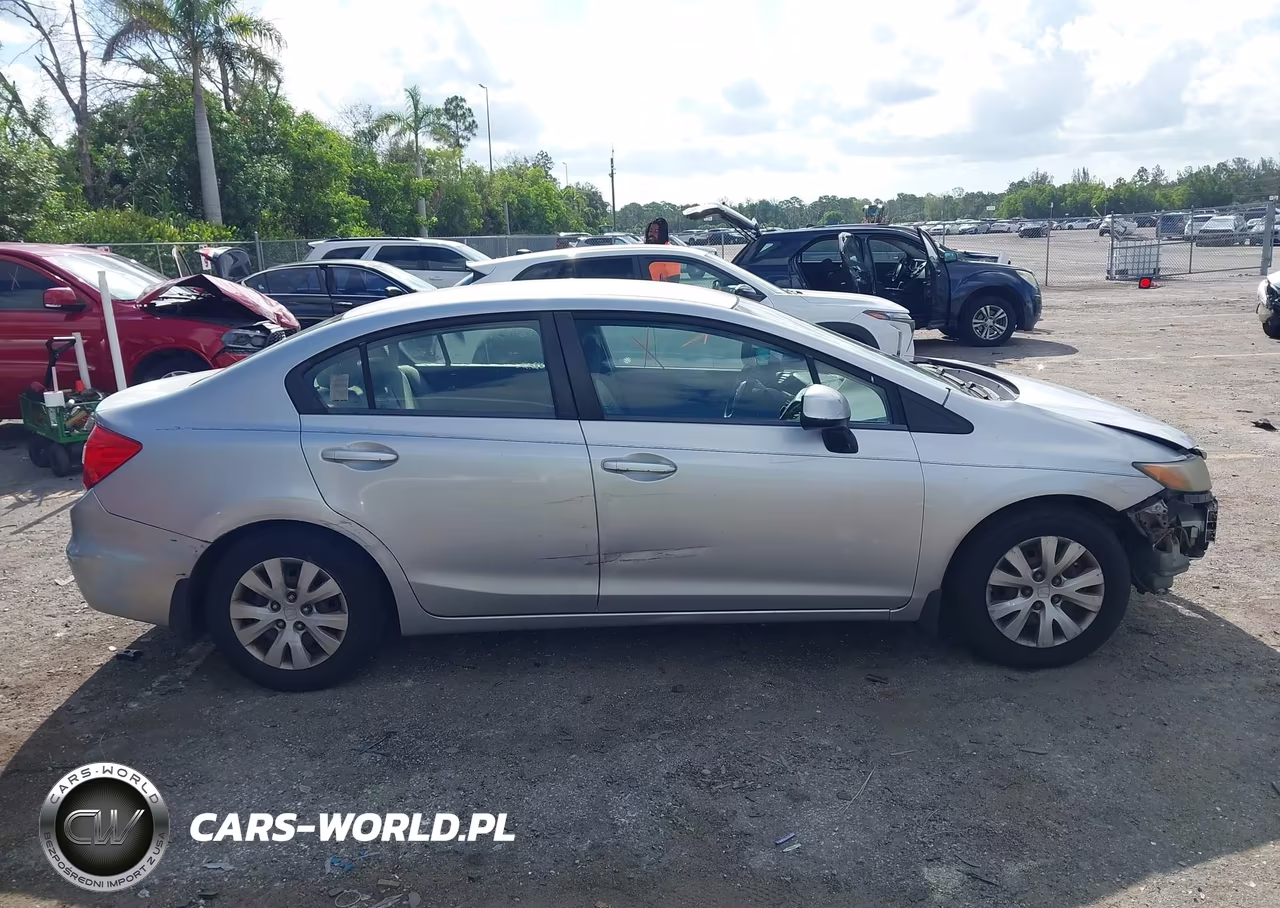2012 Honda Civic Lx VIN:19XFB2F50CE065686 - 14