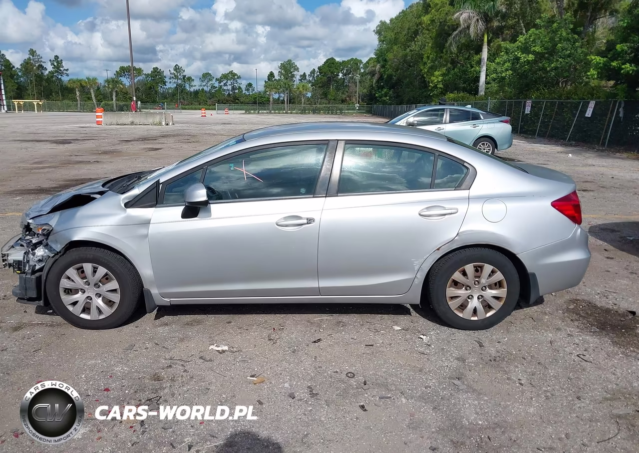 2012 Honda Civic Lx VIN:19XFB2F50CE065686 - 15
