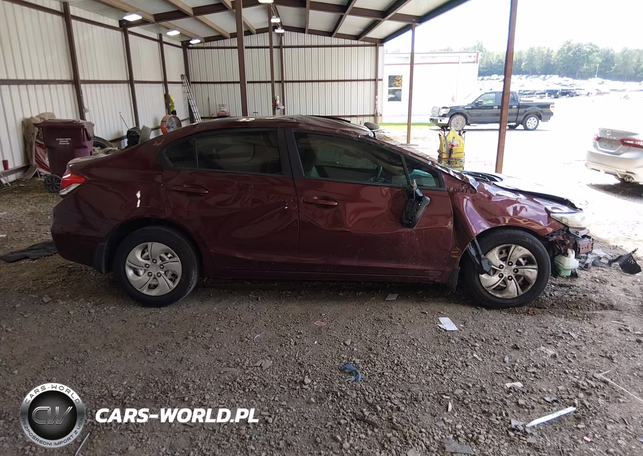 2014 Honda Civic Lx VIN:19XFB2F5XEE000282 - 13