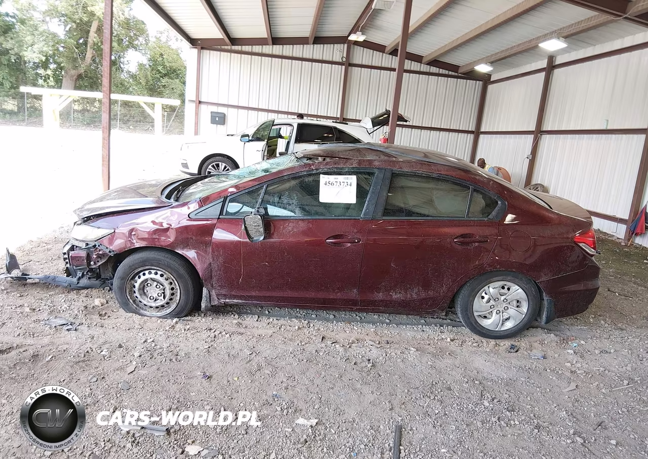 2014 Honda Civic Lx VIN:19XFB2F5XEE000282 - 14