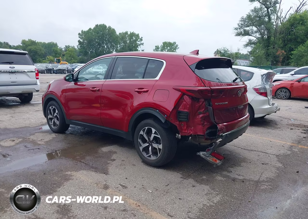 2020 Kia Sportage Lx VIN:KNDPM3ACXL7748232 - 3