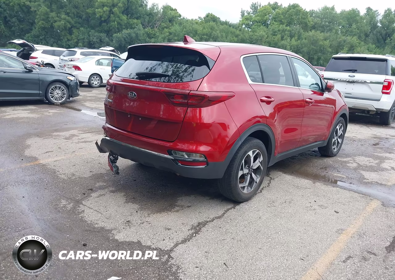 2020 Kia Sportage Lx VIN:KNDPM3ACXL7748232 - 4